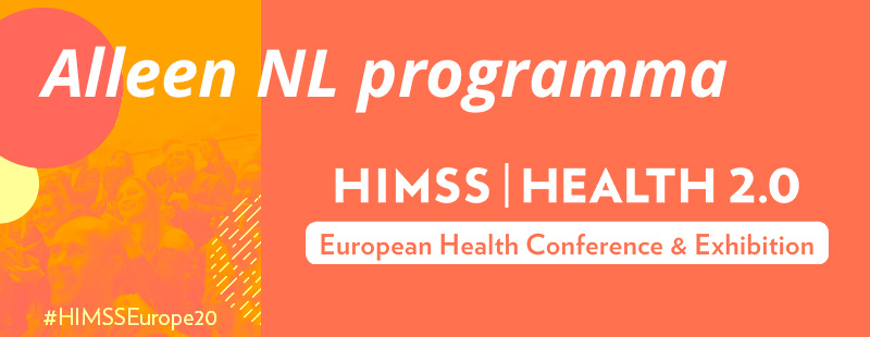 HIMSS Europe 2020 - Alleen Nederlands NL programma Cognicum
