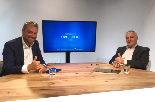 Voorbeeld van de Cognicum Collegetour Special met Nuance
