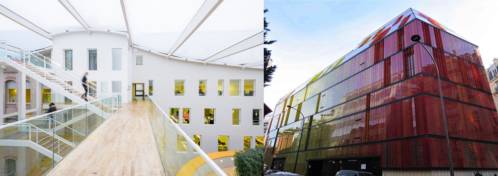ESCP Business School Montparnasse Campus is the main location for project work during the study trip to Paris by UvA ABS and Cognicum