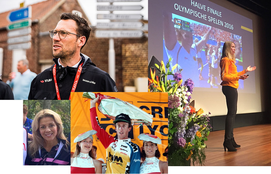 De Tour de Care & Cure is niet compleet zonder een keynote op het begin. Eerdere sprekers waren Leontien van Moorsel, Bart Voskamp, Joyce Sombroek en Maarten Tjallingii.