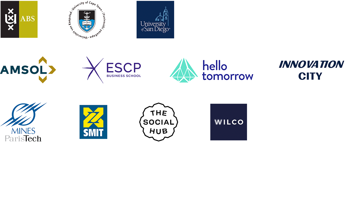 Cognicum works together with the University of Amsterdam Business School (UvA ABS), the University of San Diego (Ahlers International) and the University of Cape Town.