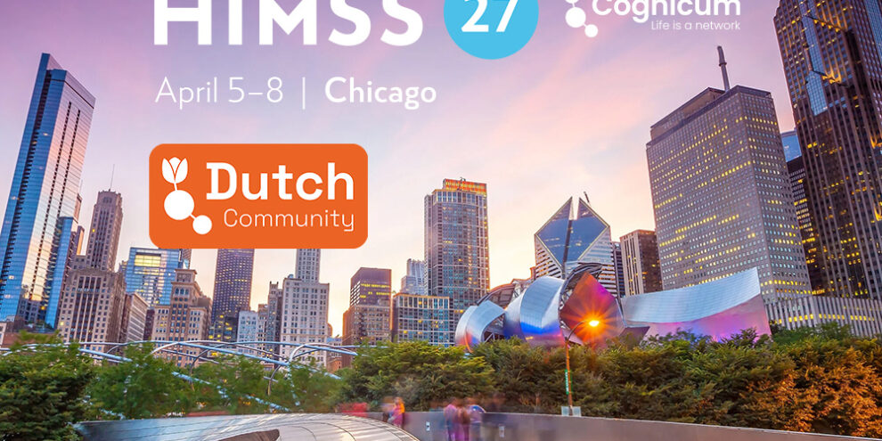 Reis mee met de Dutch Community naar HIMSS27 in Chicago. Deze reis wordt georganiseerd door Cognicum.
